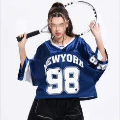 Breathable Fashionable Womens Tennis Jersey