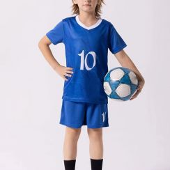 6 Sets Kids Soccer Uniform Set